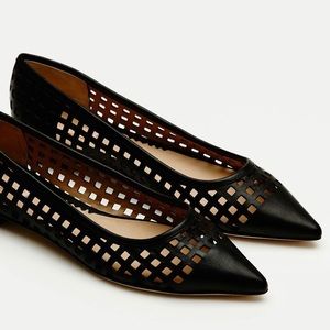 REED KRAKOFF Bionic Academy black leather flats 39